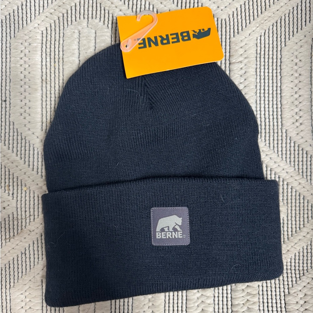 Berne Navy Blue Beanie